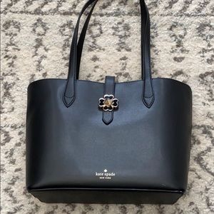 Kate Spade Kaci small tote - black Leather